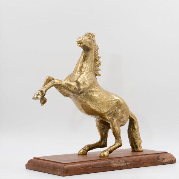 Brass Golden Horse left