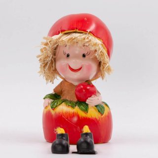 Red Apple Doll decoration Showpiece Shelf Figurines