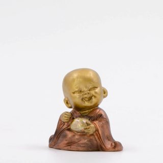 Smiling Baby Buddha Shelf Decoration Showpiece Figurines